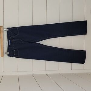 NWT Kemistry size 1 dark blue wash denim straight leg jeans